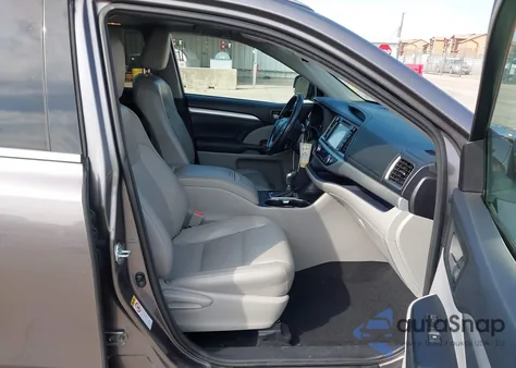 2015 Toyota Highlander Xle V6 from USA, damaged, VIN 5TDKKRFH9FS094003